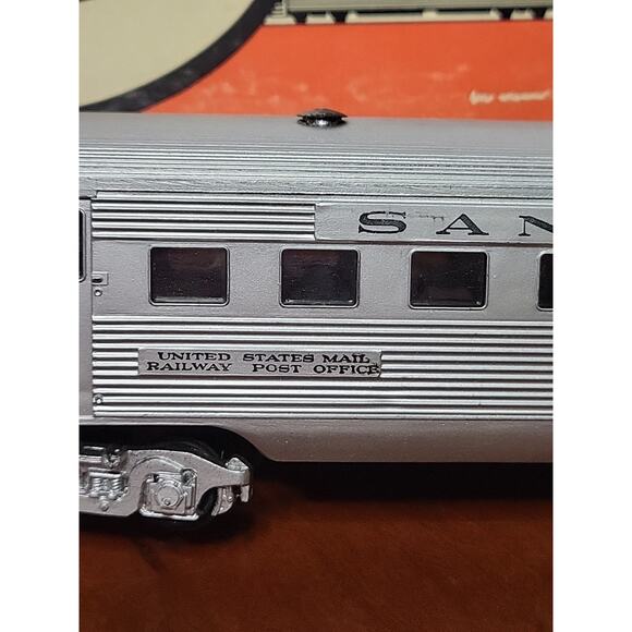 Vintage Globe Ho Santa Fe 3406 Streamliner REA US Mail Railway Post Office Car - Picture 3 of 11